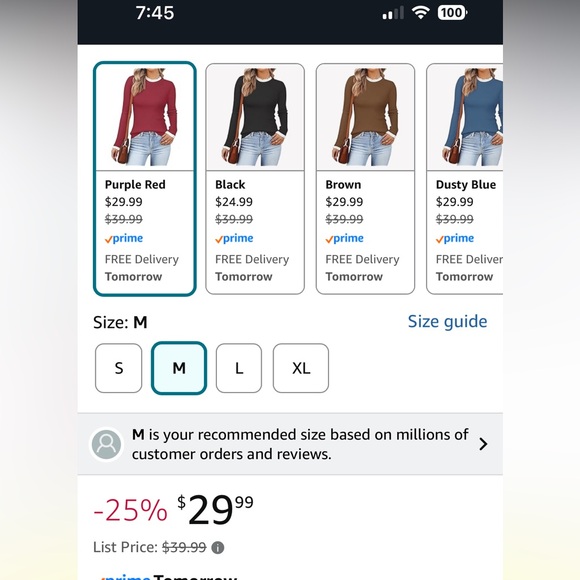 Chic Red Top with White Ruffle Accents - Picture 7 of 7
